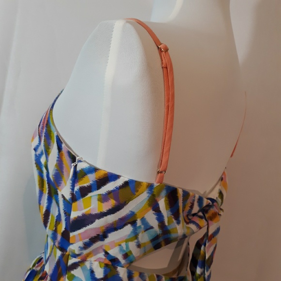 Trina Turk Silk Cut Out Dress - Picture 5 of 8